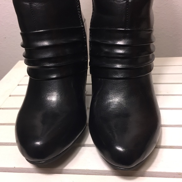 Bass High Heels Knee High Boots - Picture 11 of 16